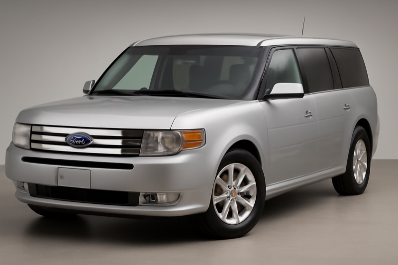 2009 Ford Flex windshield replacement in Los Angeles, CA
