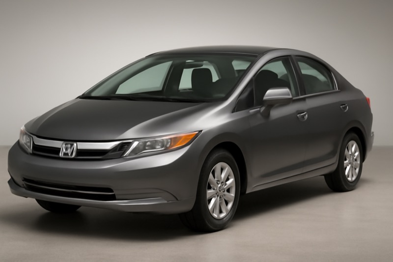 2012 Honda Civic windshield replacement in Los Angeles, CA