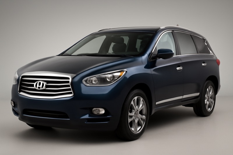 2013 Infiniti JX35 windshield replacement in Los Angeles, CA