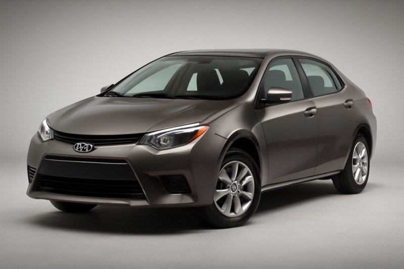 2014 Toyota Corolla windshield replacement in Los Angeles, CA