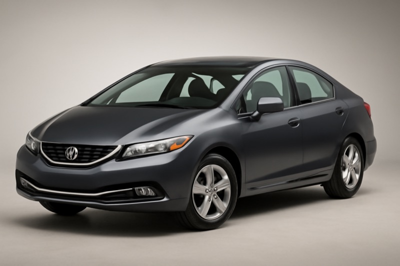 2015 Honda Civic Hybrid windshield replacement in Los Angeles, CA
