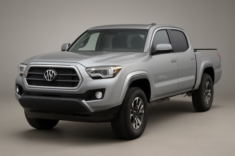 2017 Toyota Tacoma Pickup windshield replacement in Los Angeles, CA