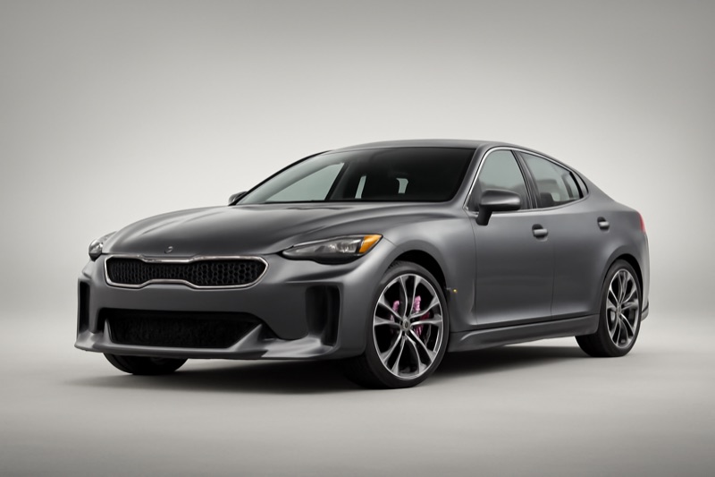 2018 Kia Stinger windshield replacement in Los Angeles, CA