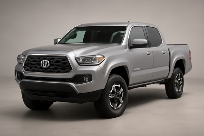 2022 Toyota Tacoma Pickup windshield replacement in Los Angeles, CA