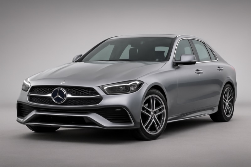 2023 Mercedes Benz C-Class windshield replacement in Los Angeles, CA