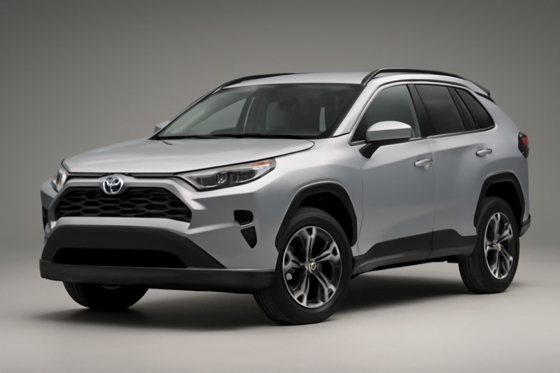 2023 Toyota RAV4 Hybrid windshield replacement in Los Angeles, CA
